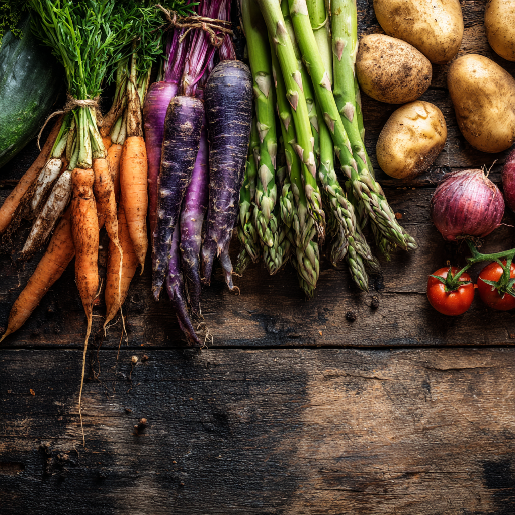 Свіжі овочі та фрукти